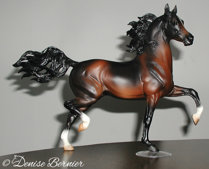 Huckleberry Bey - Champion Arabian Stallion | BreyerHorseRef